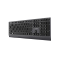 Gembird KB-MCH-06 Slim vadu multimediju tastatūra ar Type-C adapteri, ASV izkārtojums, melna Gembird KB-MCH-06 Slim vadu multimediju tastatūra ar Type-C adapteri, ASV izkārtojums, melna