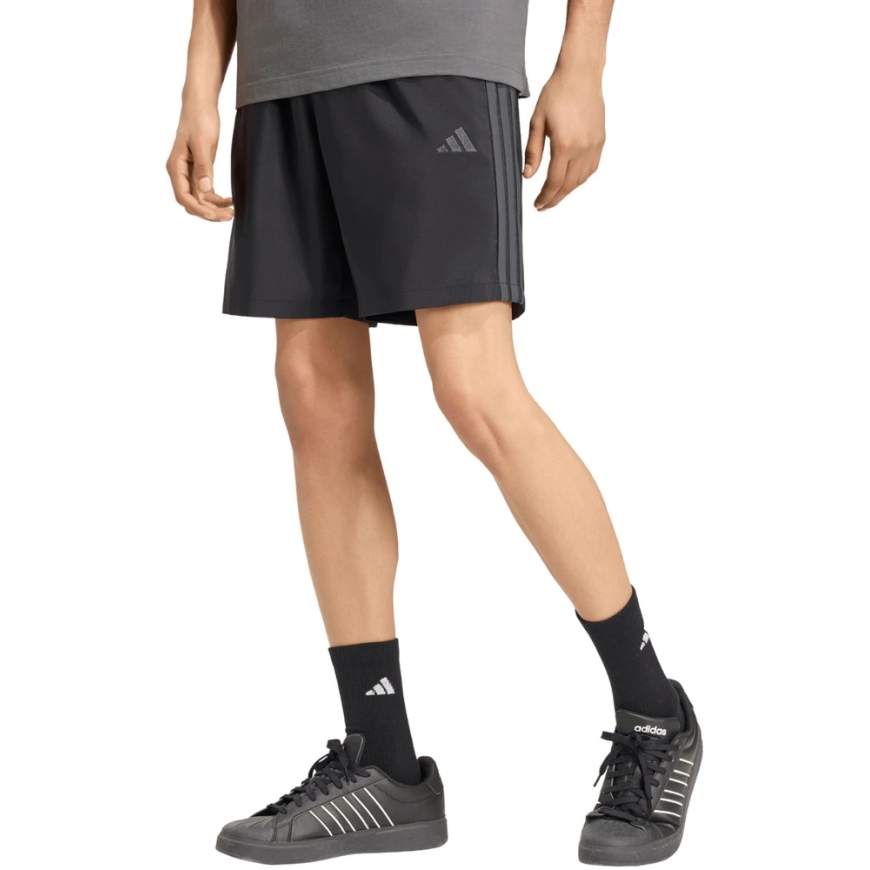 Vīriešu adidas Essentials 3-Stripes Chelsea Lite Woven šorti melni KY4148 (M)