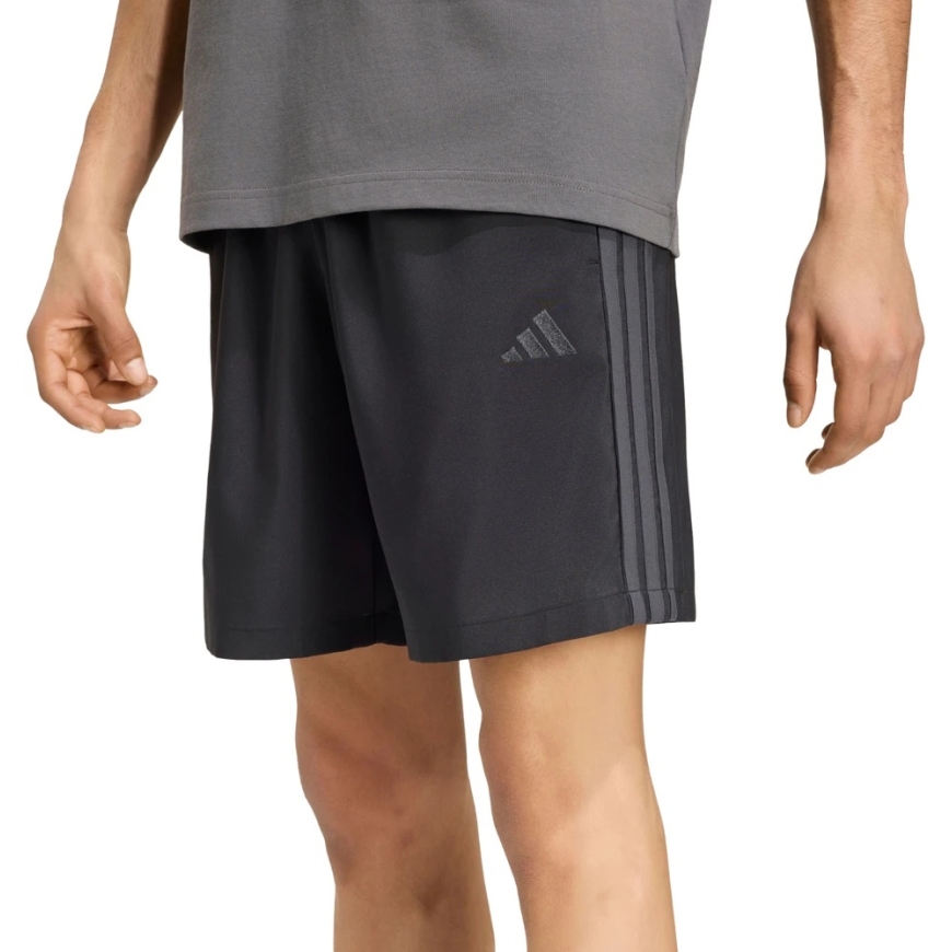 Vīriešu adidas Essentials 3-Stripes Chelsea Lite Woven šorti melni KY4148 (M) – 4