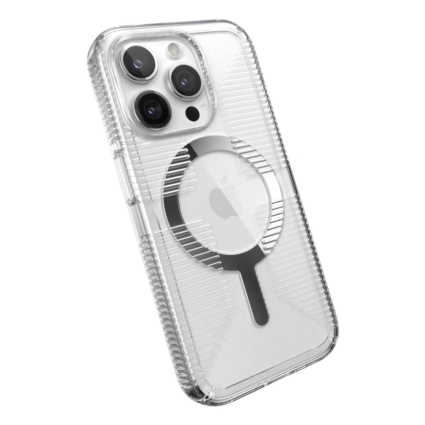 Speck 150503-3223 mobilo telefonu apvalks 15,5 cm (6.1") Aploksne Caurspīdīgs, Hroms