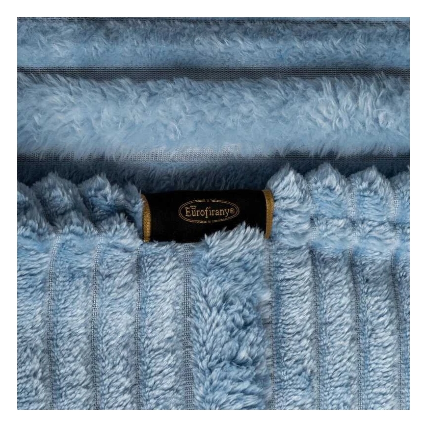 Eurofirany Blanket/Nina/Blue 200x220 Blue – 4
