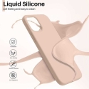 HQ "Silicone Liquid Back Case Galaxy A14 4G/5G" Rožinė