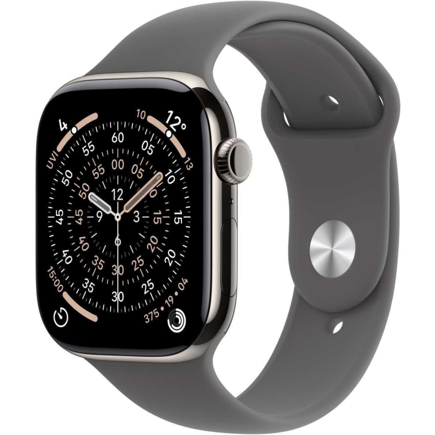Apple Watch Series 11 Cellular 42mm Natural Titanium /Stone Grey Sport – 2