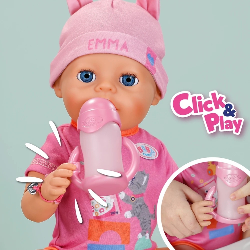 BABY BORN "Click and Play" doll Emma, 43 cm – 3