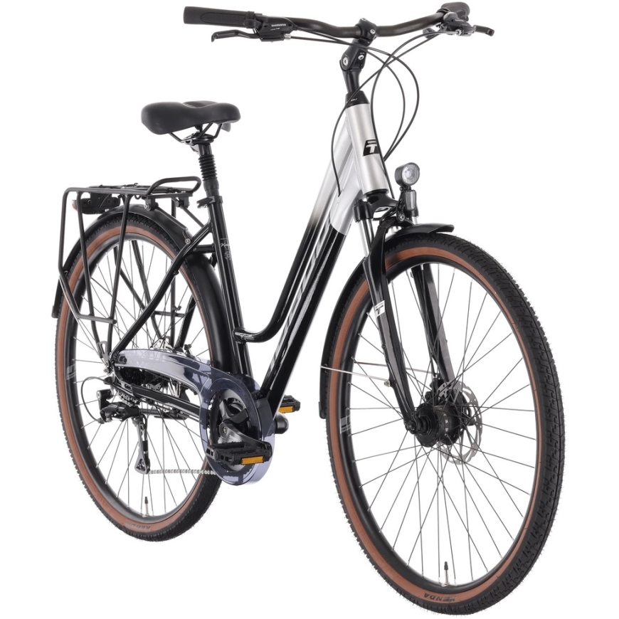 Dviratis Tabou Kinetic 3 W juodas-pilkas-S / 17" (Dydis: S / 17") – 2