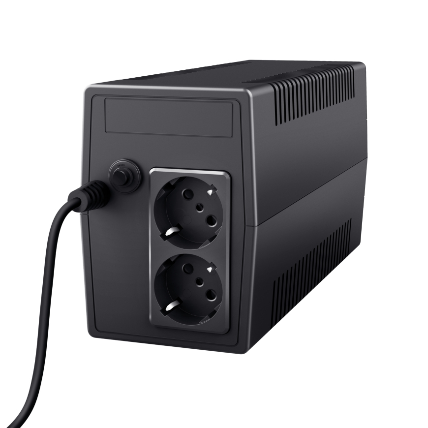 Trust Paxxon UPS-virtalähde 0,8 kVA 480 W 2 AC-pistorasia(a) – 2