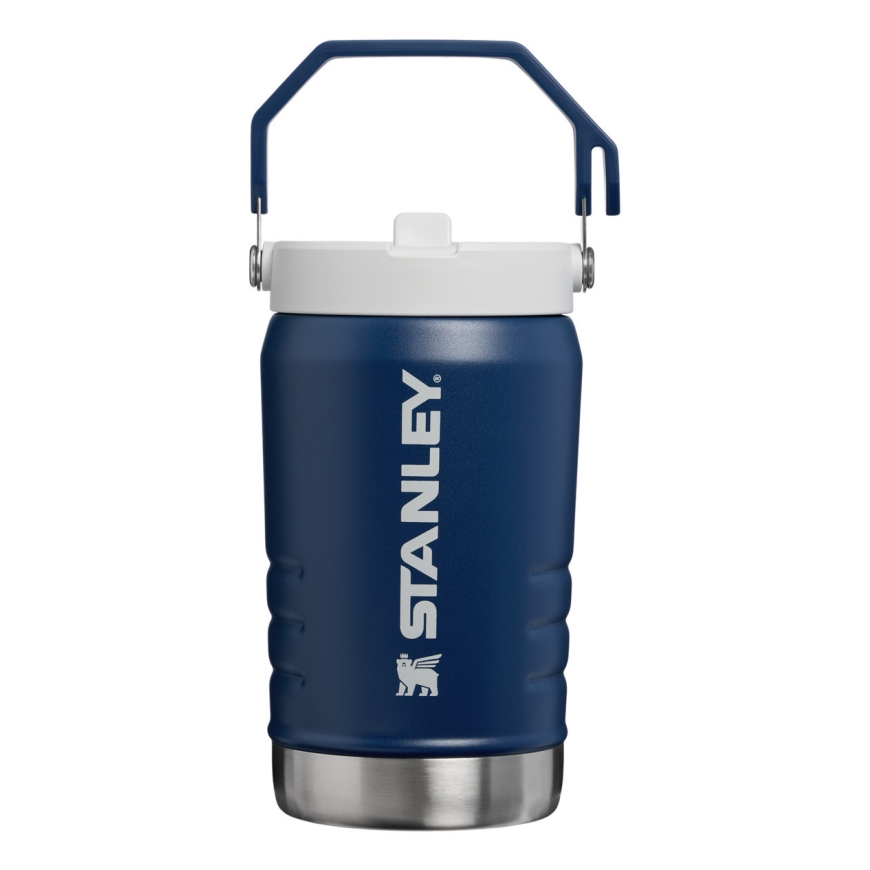 Stanley IceFlow™ Flip Straw 2.0 ūdens pudele, 1180 ml, Tumši Zila