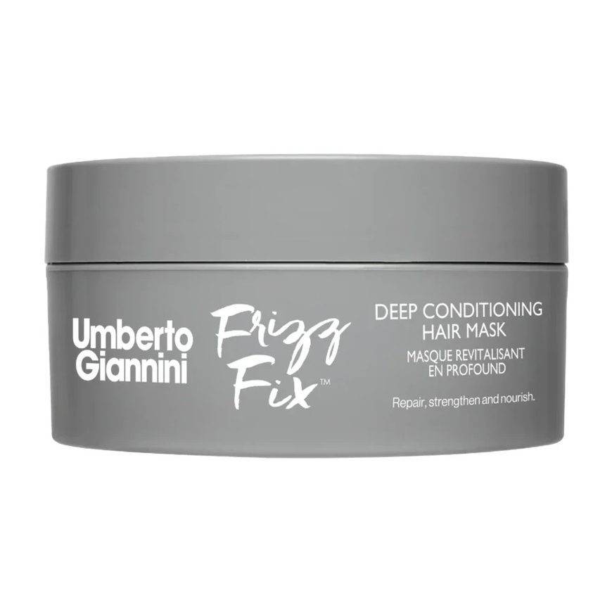 Umberto Giannini Frizz Fix Hair Treatment Kreminis Mask Minkštinantis ir glotninantis & maitininantis, 200 ml