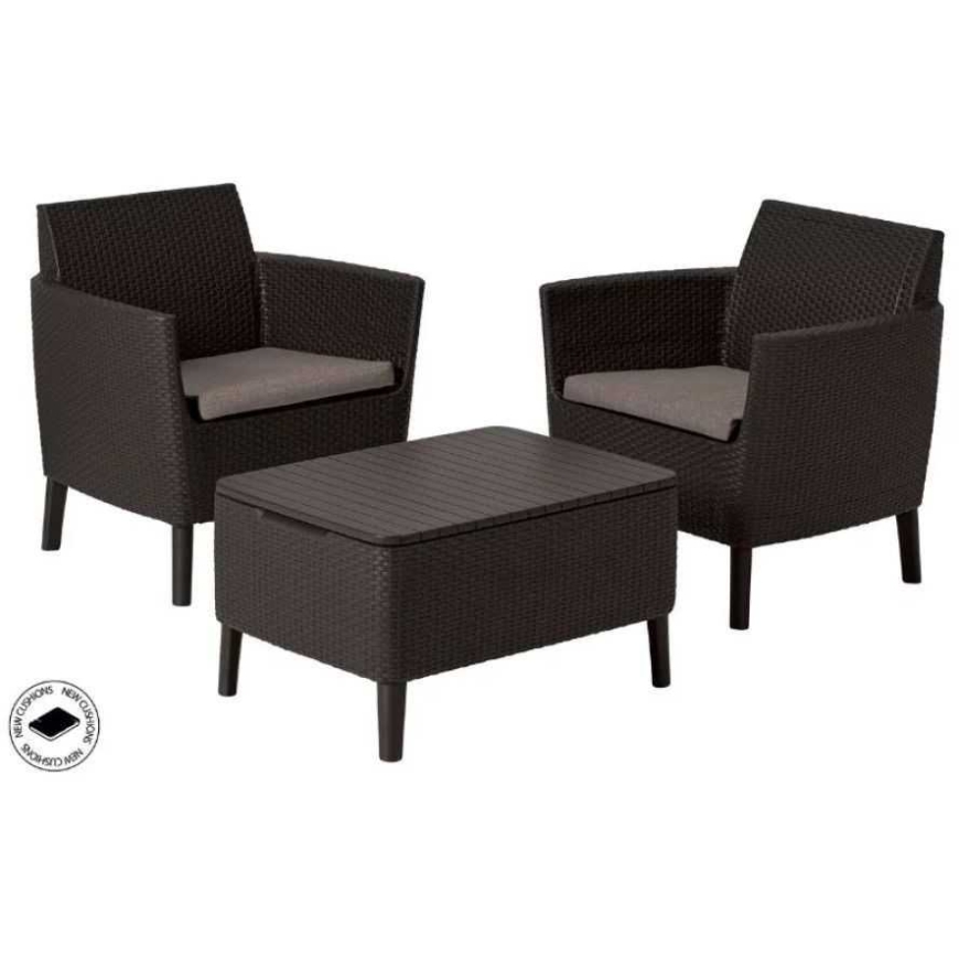 Keter Salemo Duo 2pcs. Brown – 3