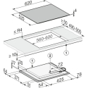Miele KM 8462 FL - indukcijas plīts, 60 cm Miele KM 8462 FL - indukcijas plīts, 60 cm