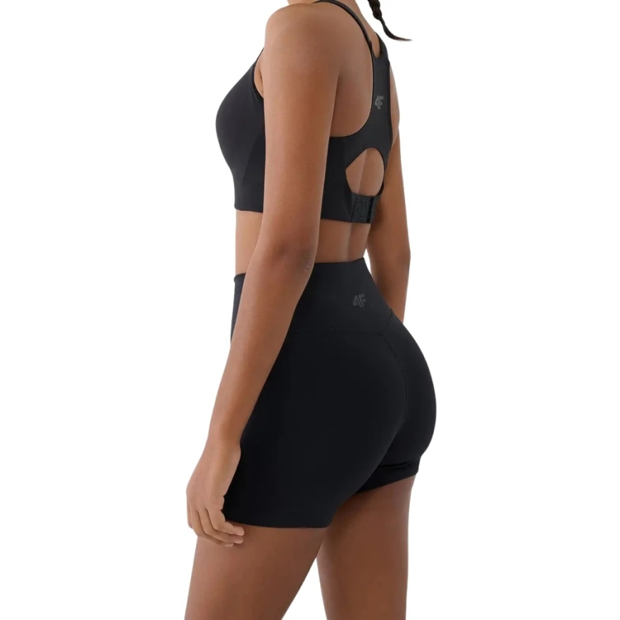 Naiste lühikesed püksid 4F FNK F086 tume must 4FWSS26TFSTF086 20S (M) – 2