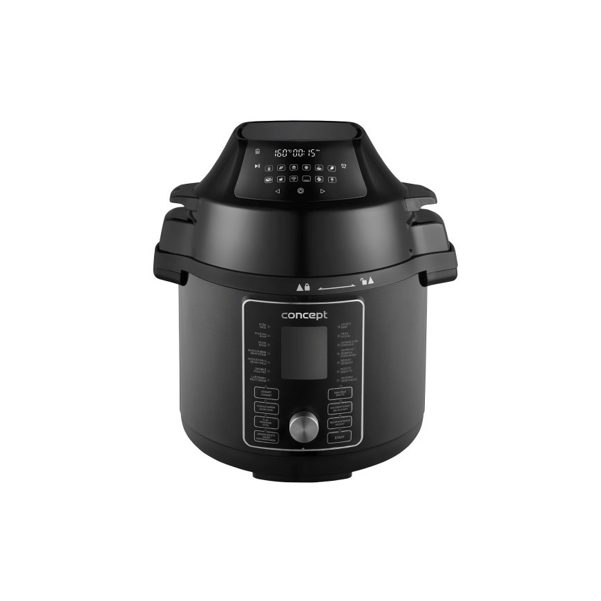 Concept Cookery CK8000 monitoimikeitin ilmakuivaimen toiminnolla 1500 W Musta – 2