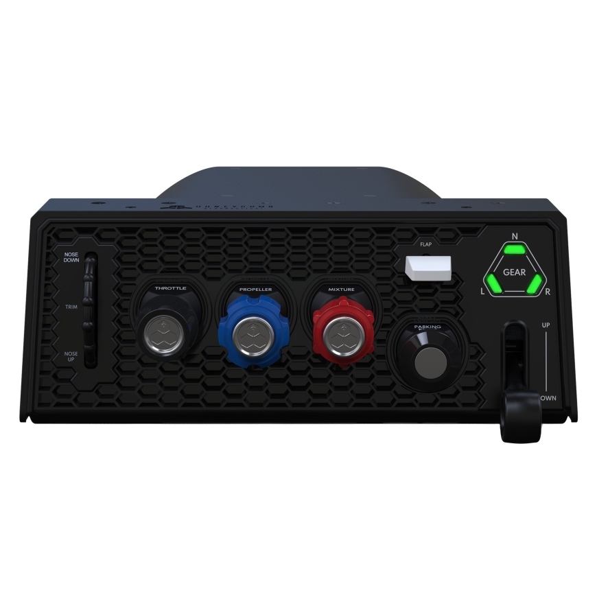 Honeycomb Sierra TPM Module skrydžių simuliatoriaus variklio valdymo modulis, PC/Mac – 3
