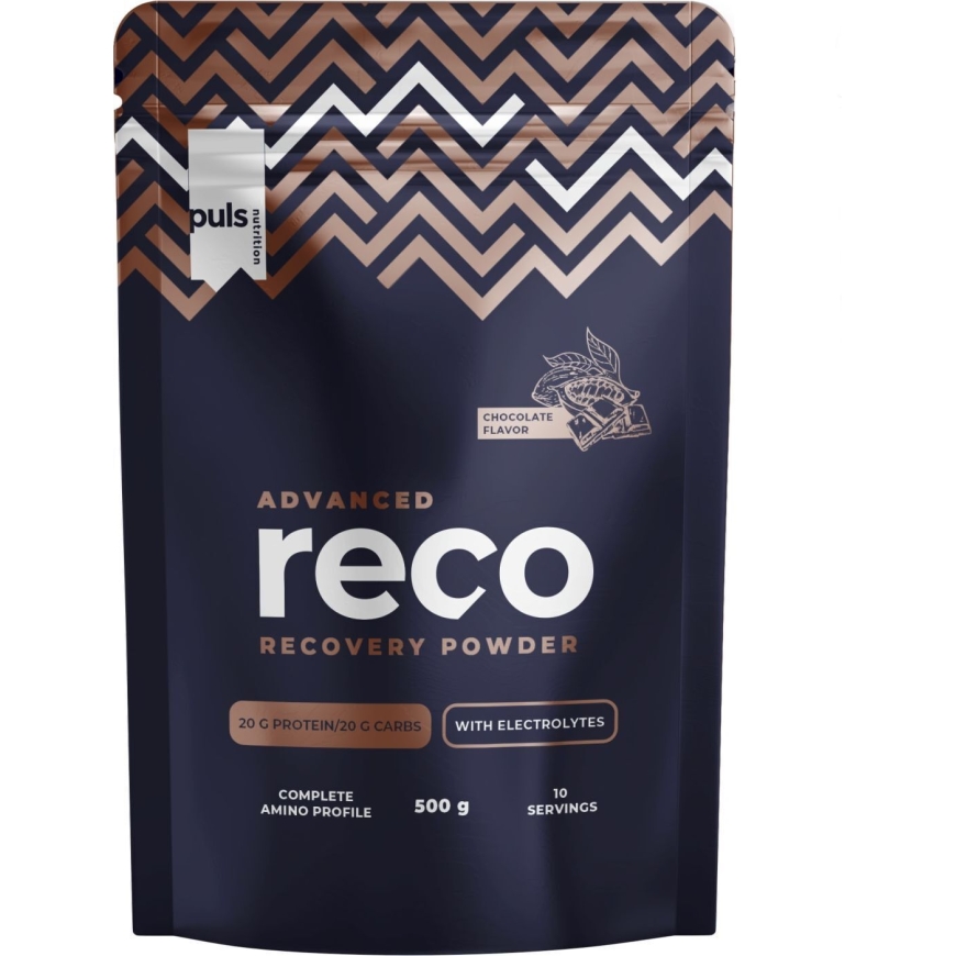 Puls Nutrition Advanced Reco Recovery Drink Powder, Chocolate, 500 g