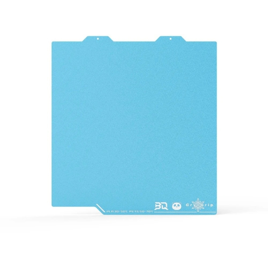 BIQU Panda printing plate CryoGrip Pro Frostbite - dual-sided magnetic layer - for Bambu Lab A1 mini printers - 184x184mm – 2