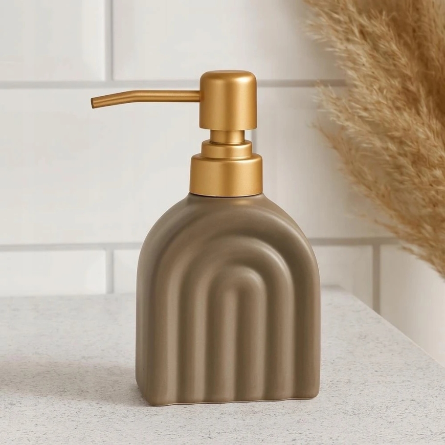 Bathroom Solutions Ceramic Soap Dispenser BOGEN, 320 ml – 3