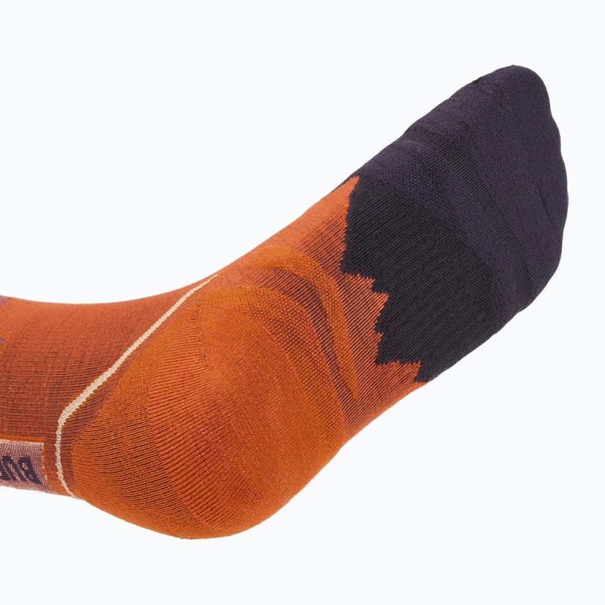 BUFF Merino vieglie Crew Sock LWC3 zeķes, brūnas, L – 4