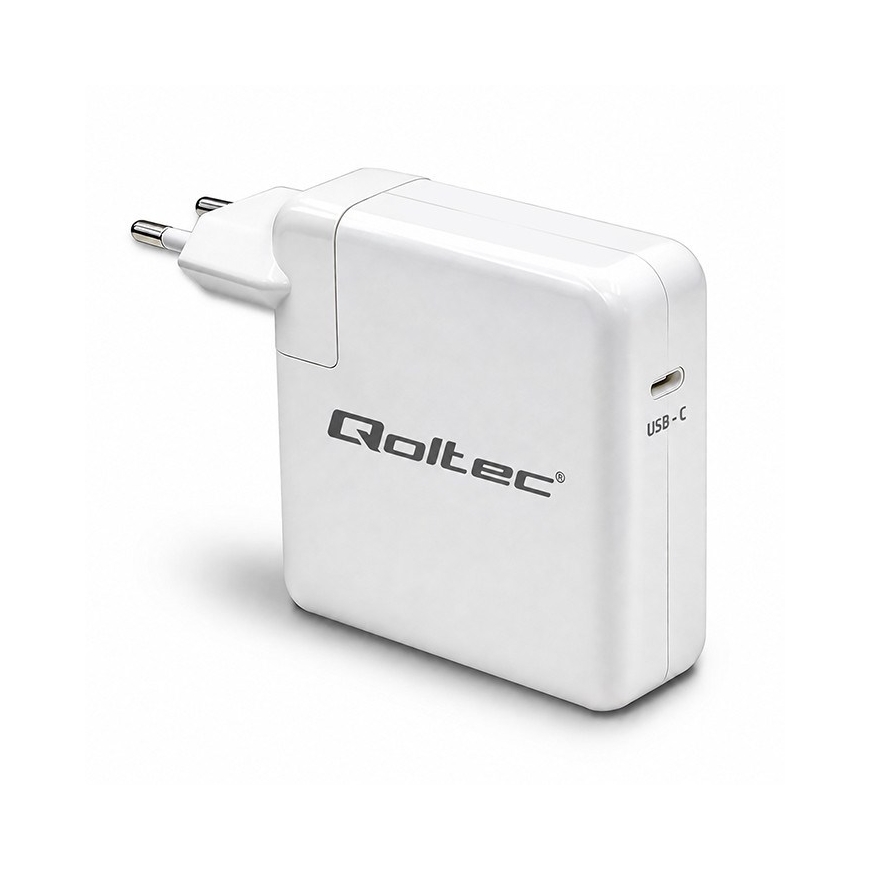 Зарядное устройство Qoltec 51783 PD 96W | 5-20В | 3-4.8А | USB-C