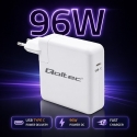 Qoltec 51783 PD 96W laadija | 5-20V | 3-4.8A | USB-C Qoltec 51783 PD 96W laadija | 5-20V | 3-4.8A | USB-C