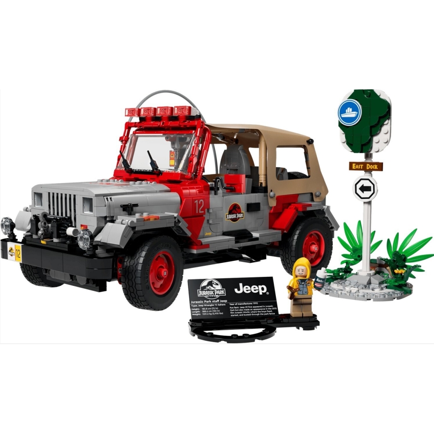LEGO Jurassic World 77984 Jurassic Park Jeep® Wrangler – 2