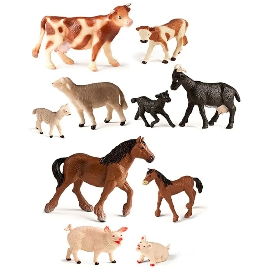 Miniland Educational Toys Animal Figurines - Mother and Her Child