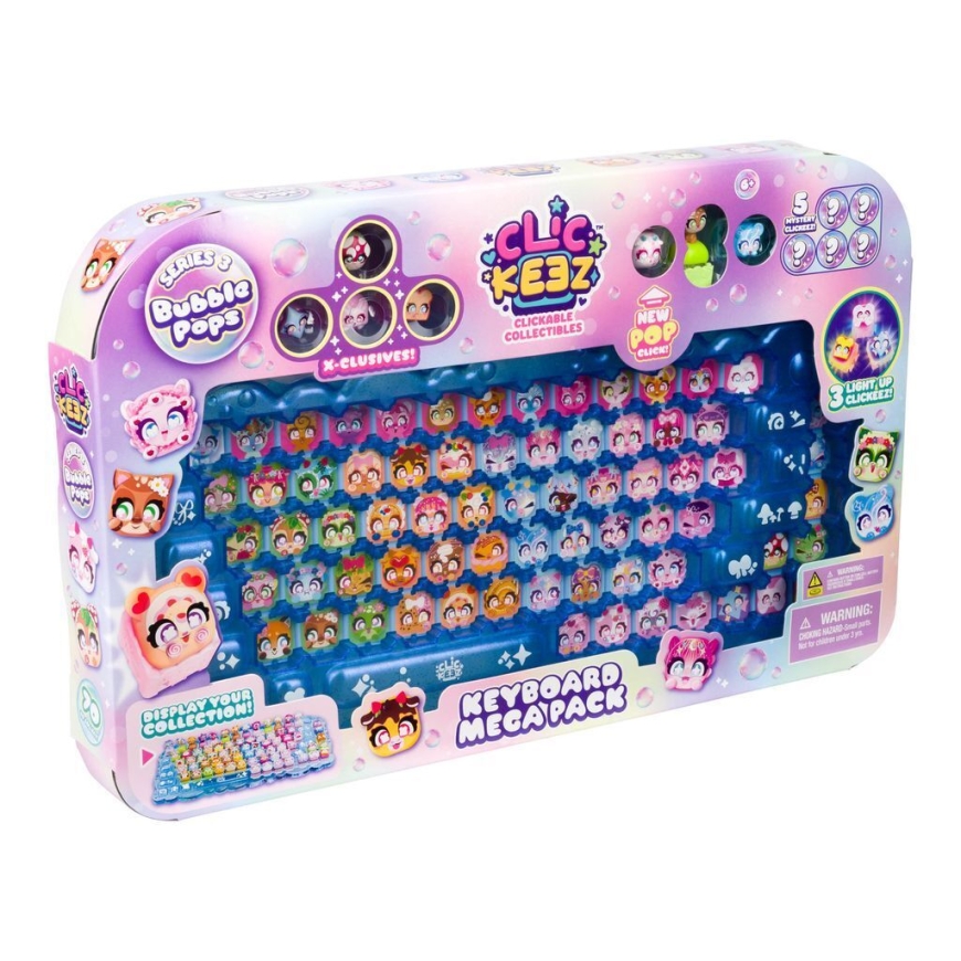 Clickeez Keyboard Mega Pack Fidget Keyboard