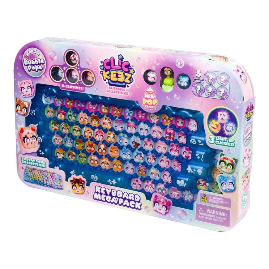 Clickeez Keyboard Mega Pack Näppäimistöfidget – 3