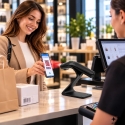 Qoltec Täpne traadita baarikoodiskanner 1D 2D + skanneri alus | QR | EAN | USB