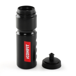 ICONFIT Shaker Bike Bottle, 750 ml, melns