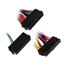 "SilverStone SST-PP10" – двойной адаптер 24-контактного разъема на один 24-контактный "SilverStone SST-PP10" – двойной адаптер 24-контактного разъема на один 24-контактный