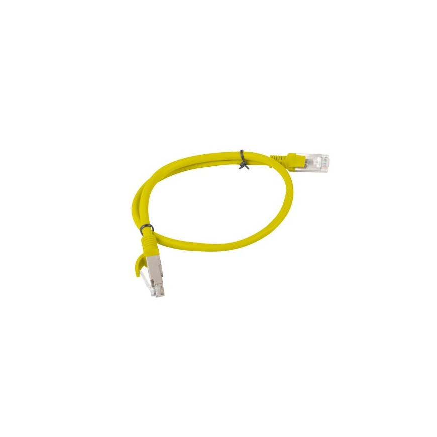 Lanberg Patchcord Rj45 Cat. 6 UTP 0.5m kollane – 2