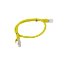 Lanberg Patchcord Rj45 Cat. 6 UTP 0.5m amarillo