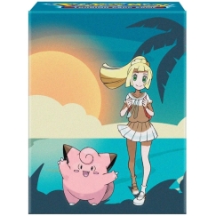 Pokémon Lillie ja Clefairy Flex kaardikarp 100+ kaarti, Ultra Pro