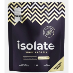 Puls Nutrition Whey Isolate heraproteiinijauhe, vanilja, 1 kg
