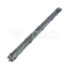 V-tac T8 lampa, 120cm, Pelēks
