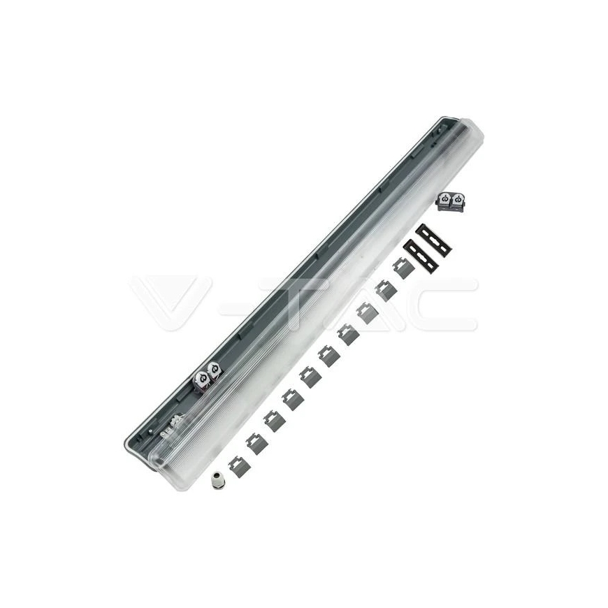 V-tac T8 lampa, 120cm, Pelēks – 2