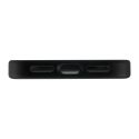 FoneKit MagSafe Soft Touch case, iPhone 18 Pro / 17 Pro, black/gray FoneKit MagSafe Soft Touch case, iPhone 18 Pro / 17 Pro, black/gray