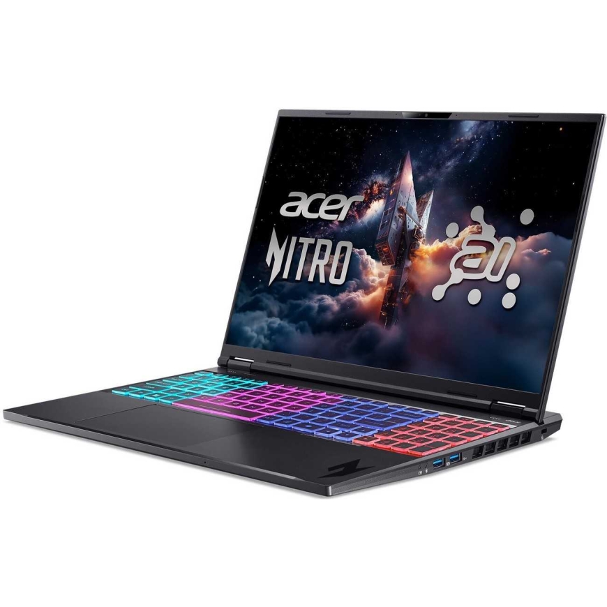 Acer Nitro 16 AI AN16-61 16 180hz 365 32GB 1SSD RTX5070 EN W11Pro Musta – 2