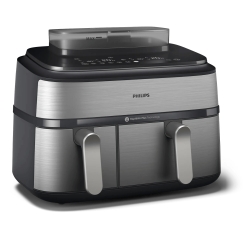 Philips 5000 series Airfryer Dual Basket höyryllä