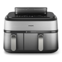 Philips 5000 series Airfryer Dual Basket höyryllä Philips 5000 series Airfryer Dual Basket höyryllä