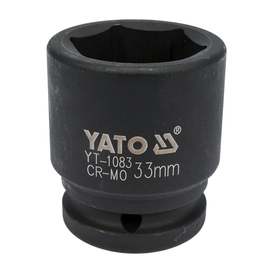 Toya Sa Poland Socket Head 3/4" Short | 33 mm | Hex CrMo | Yato (YT-1083)