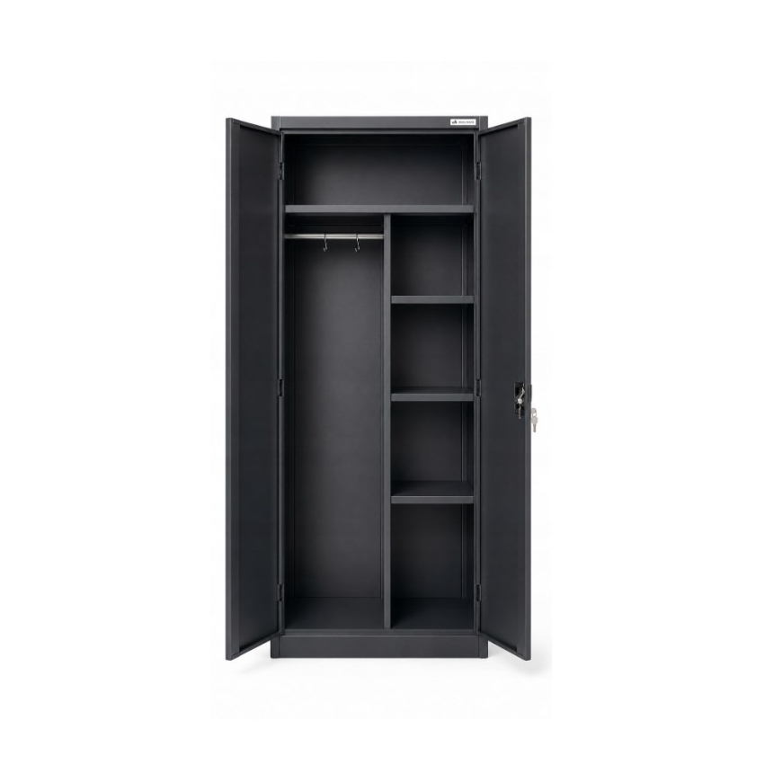 Iron Mate SATURN Металлический утилитарный шкаф 185x90x45 антрацит RAL7016 – 3
