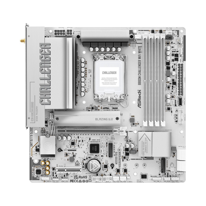 Asrock B860M Challenger WiFi White – 3