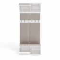 HAGA II 2W White Wardrobe HAGA II 2W White Wardrobe