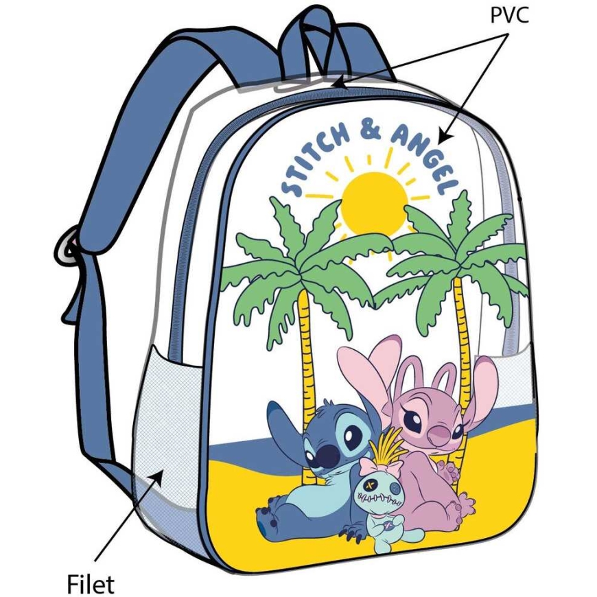 Disney Stitch & Angel backpack 31cm