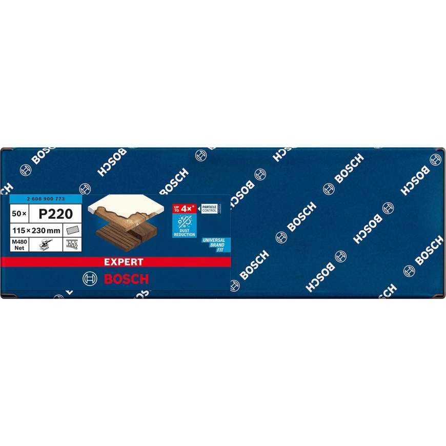 Italeri Bosch Expert M480 сетчатый абразивный лист 115 x 230 мм, K220