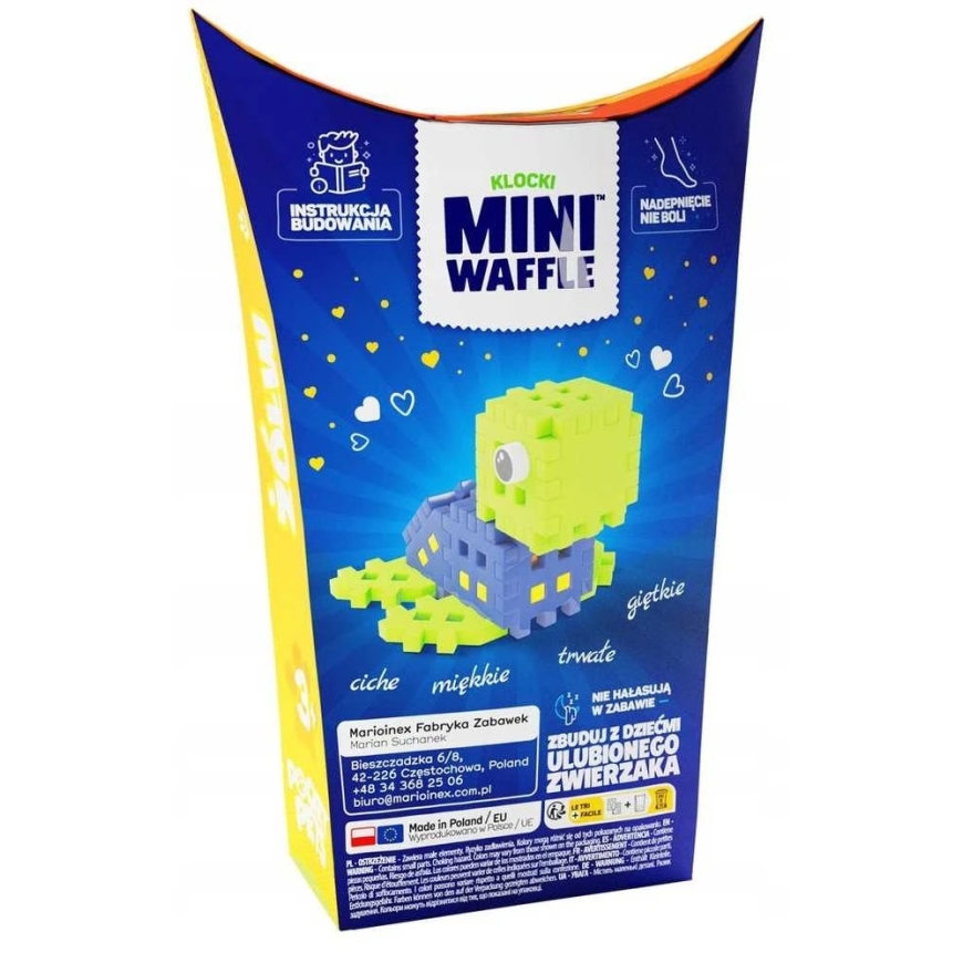 Marioinex Mini Waffle Tasku Leikkikalu Turtles – 3
