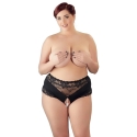 Cottelli Curves Pearl biksītes melnas XL Cottelli Curves Pearl biksītes melnas XL