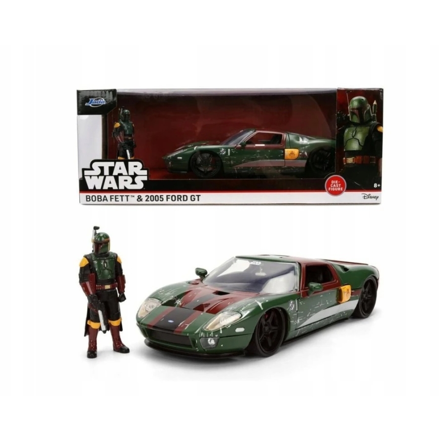 SIMBA JADA Star Wars Ford GT 2005 1:24+figūrėlė 9336909314 – 2