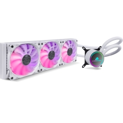 Blackstorm Luna Pro 360 mm ARGB aušinimo sistema, balta